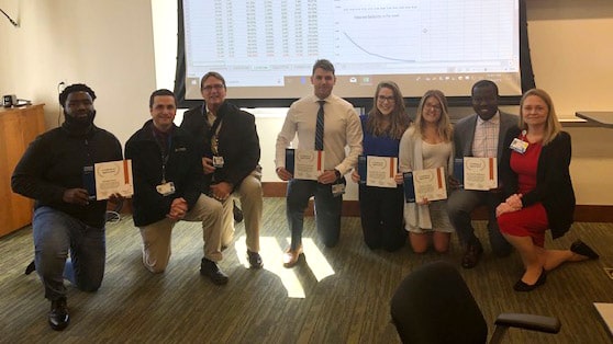 Experiential Learning Program, Hospital Inventory Par Analysis team