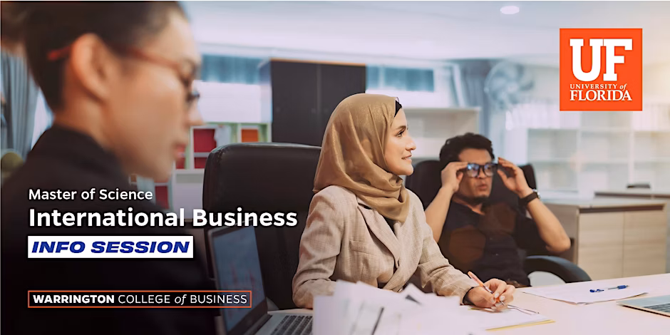 UF Master of International Business Information Session (On-Campus Program)