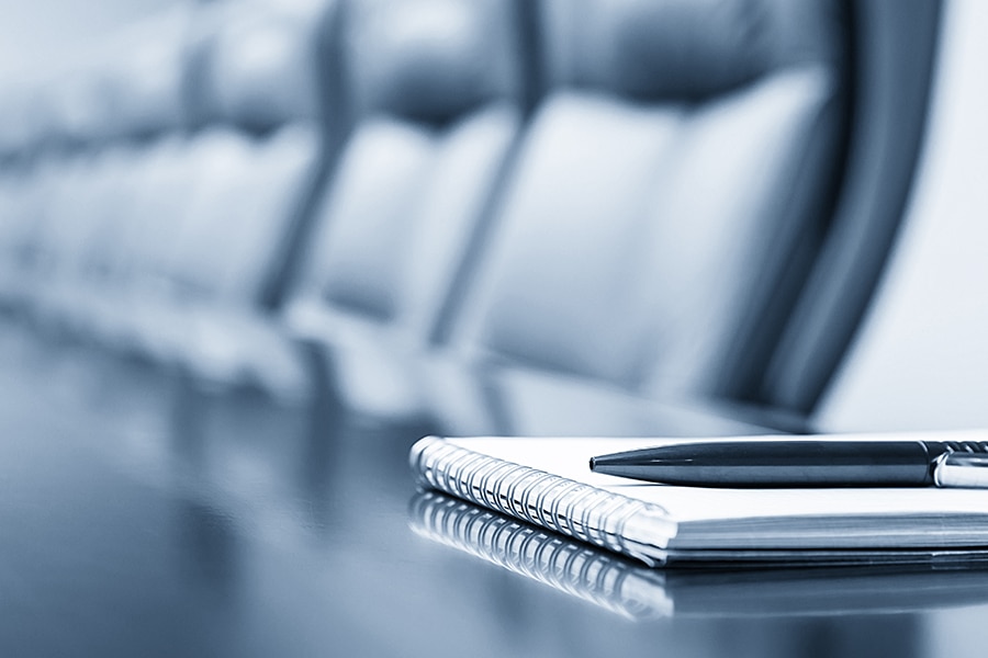 empty board room