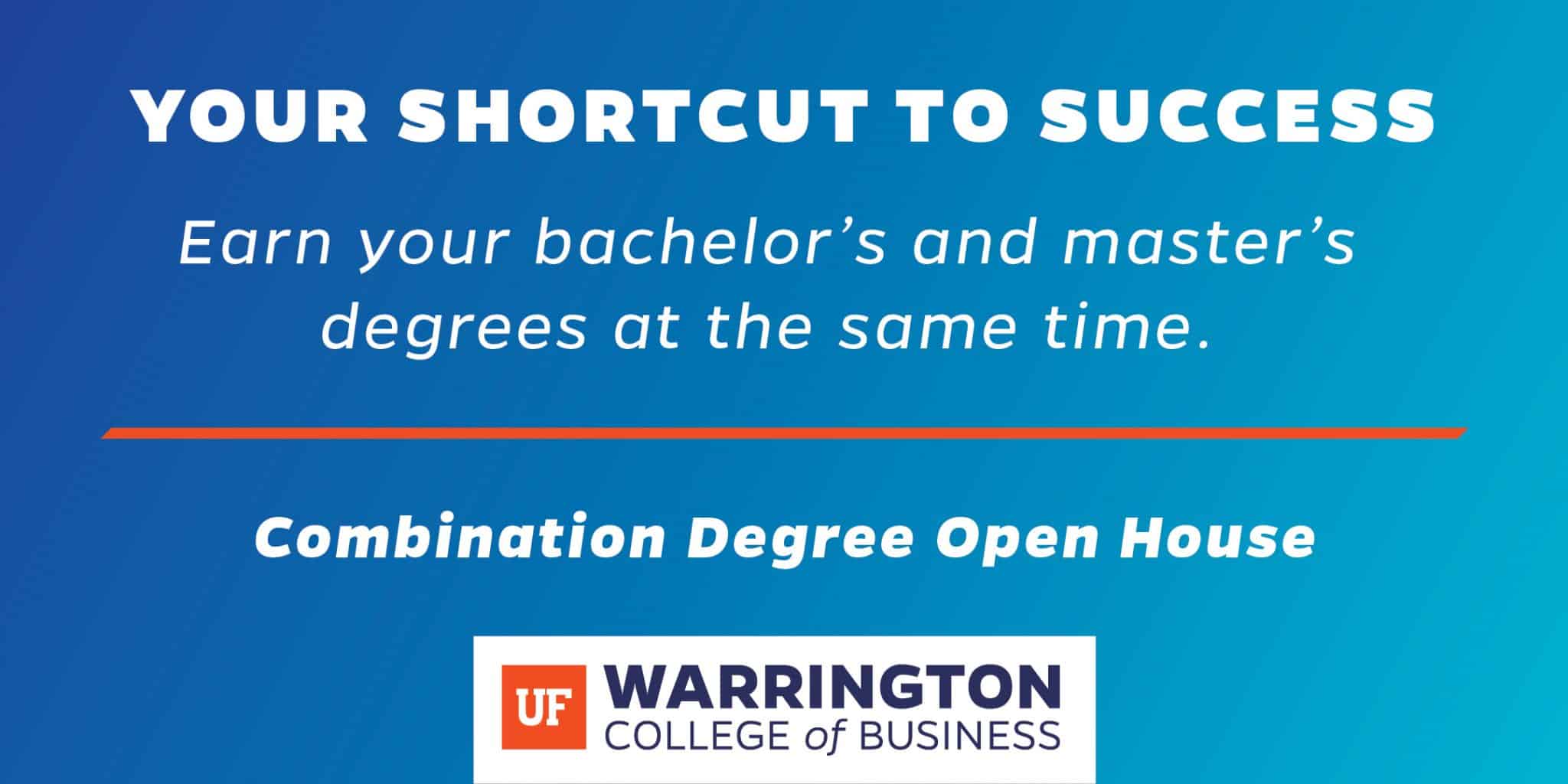 Combination Degree Open House